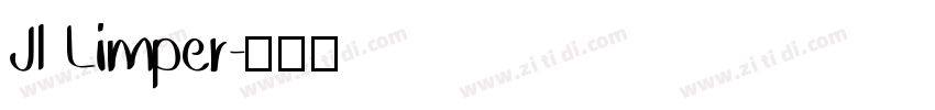 JI Limper字体转换